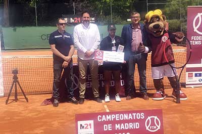 Gran semana de nuestra jugadora Luana Plaza que se ha proclamado Campeona de Madrid Infantil