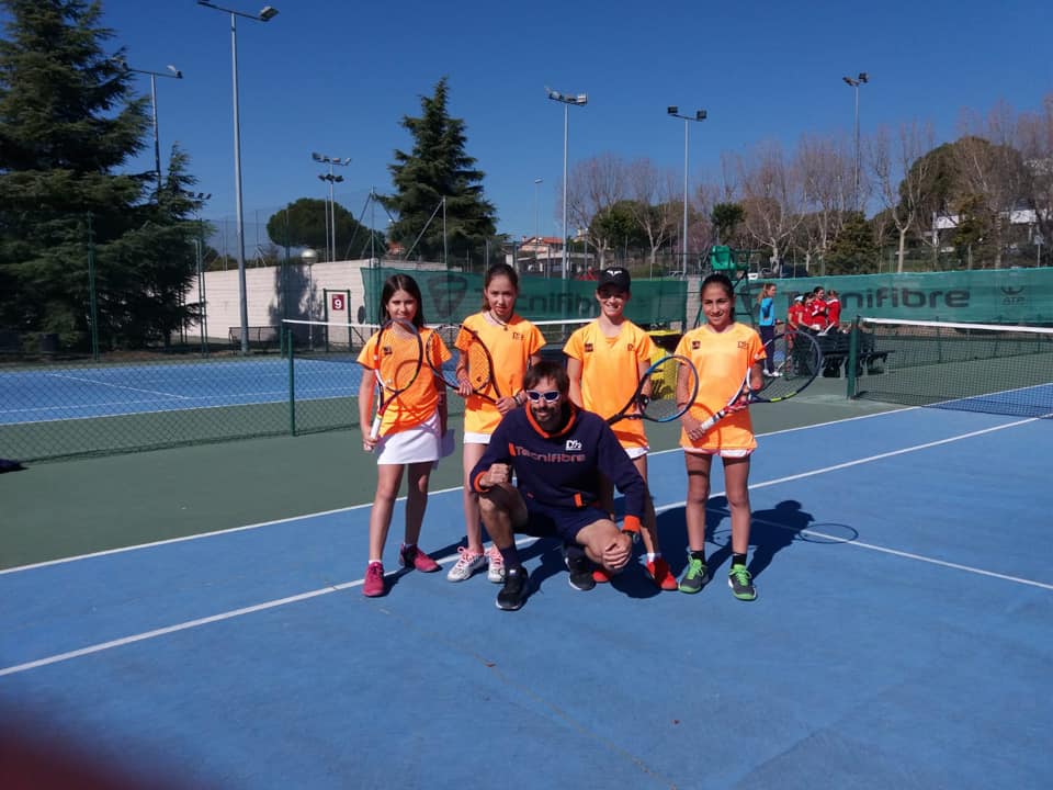 Éxito de los equipos alevines de la Escuela de Alto Rendimiento de Tenis