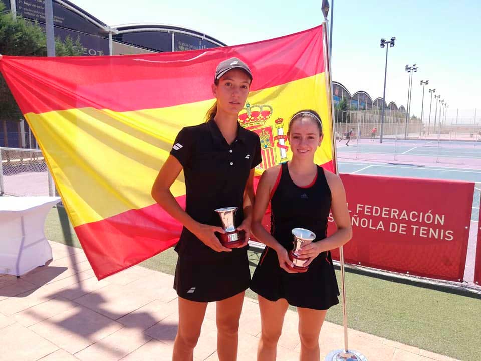 Gran semana de nuestros jugadores en el campeonato de España Junior de tenis