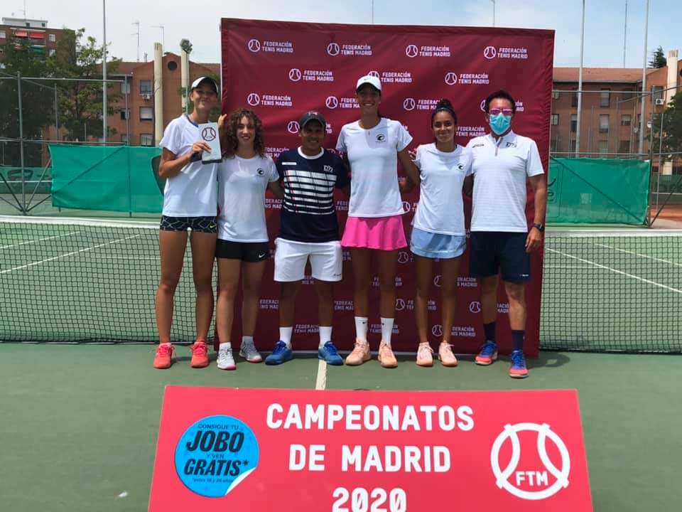 Campeonas de Madrid Tenis Junior Femenino