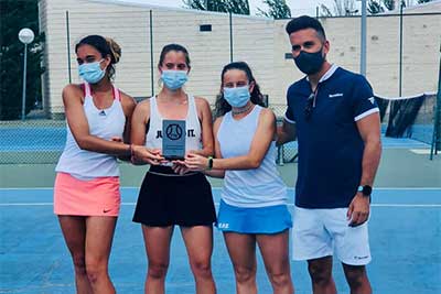 El equipo cadete femenino de la UE es Subcampeón de Madrid. Escuela de Alto Rendimiento de Tenis
