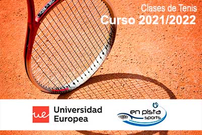 Clases de Tenis 2021-2022. Escuela de Alto Rendimiento de Tenis. Universidad Europea