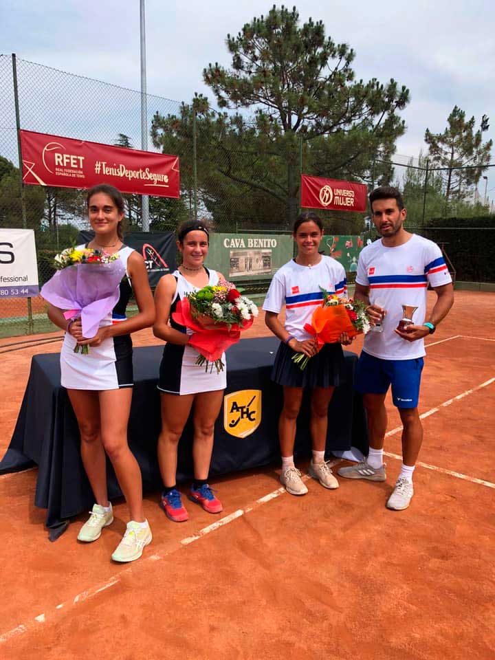 Subcampeonas en el Campeonato de España Cadete por Equipos. Escuela de Alto Rendimiento de Tenis  
