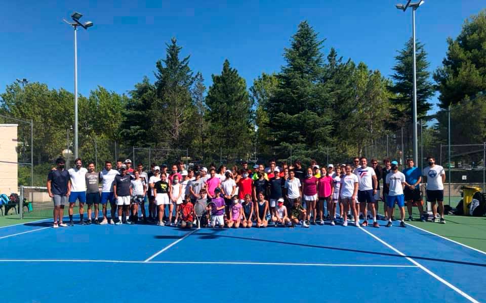 Éxito rotundo en la primera quincena del campus de tecnificación de la Escuela de Alto Rendimiento de Tenis