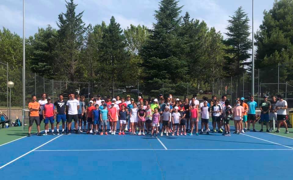 Finaliza la segunda quincena de julio del campus de tecnificación de tenis. Escuela de Alto Rendimiento de Tenis  
