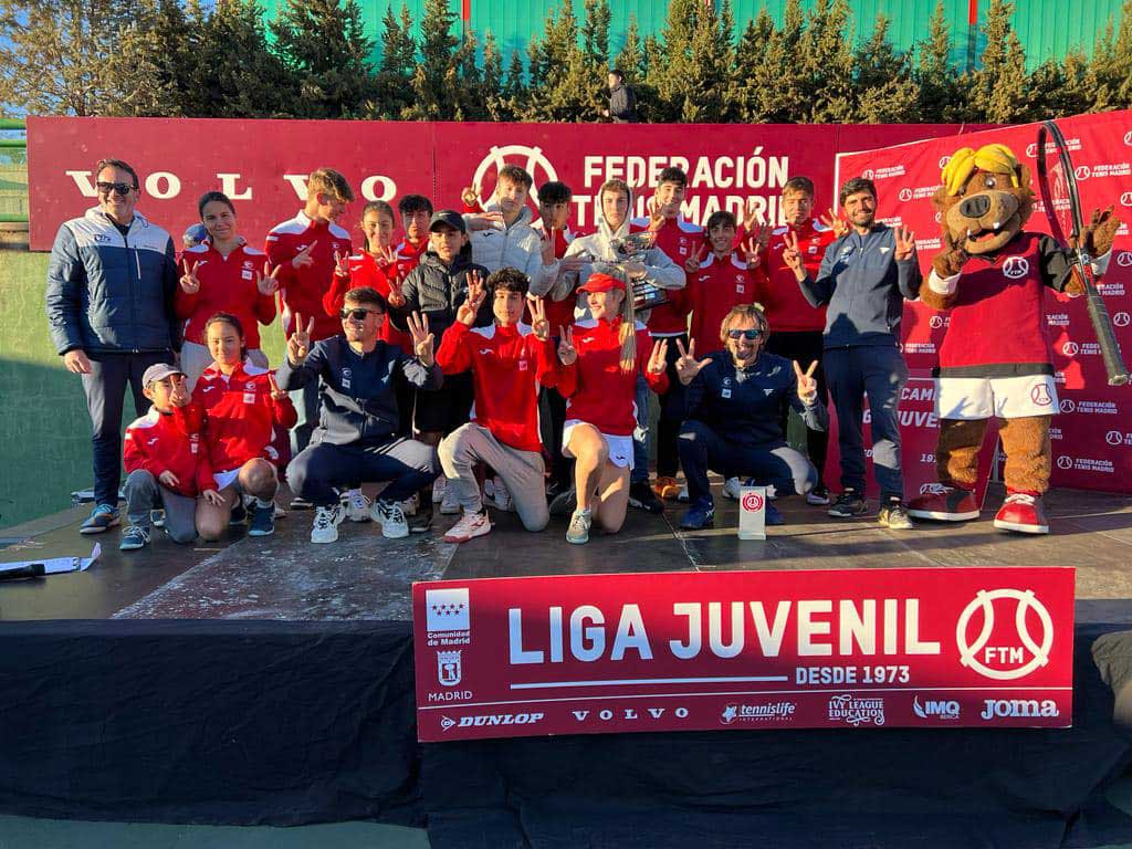 Campeones de la liga juvenil en 1ª división de la Comunidad de Madrid