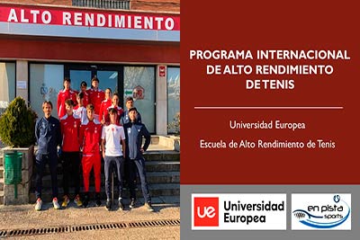Proyecto Internacional de la Escuela de Alto Rendimiento de Tenis de la UE 2023/2024