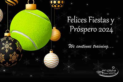 En Pista Sport de desea Felices Fiestas y Próspero Año 2024