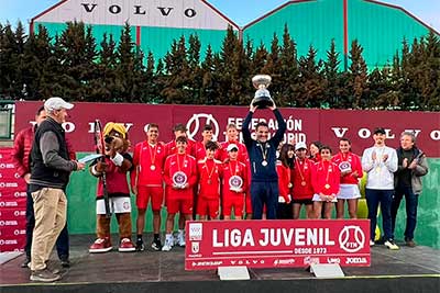 Campeones liga juvenil en 1ª división de la Comunidad de Madrid 2024