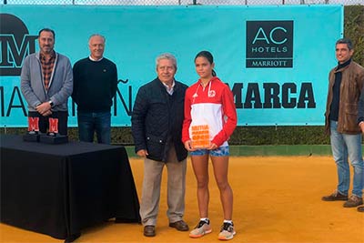María García gana el Torneo Nacional Mutua Madrid Open Sub-16